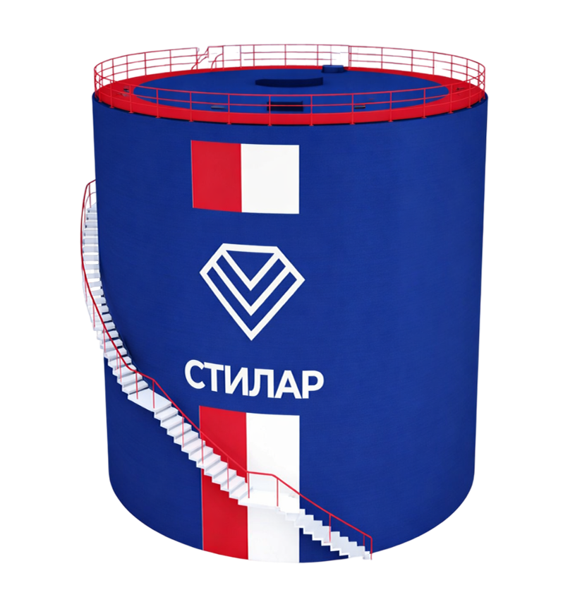 Цельносварной резервуар РВС для технической воды 50 м³ от завода-производителя